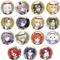 Amazon | バンダイ(BANDAI) にじさんじ 缶バッジビスケット2